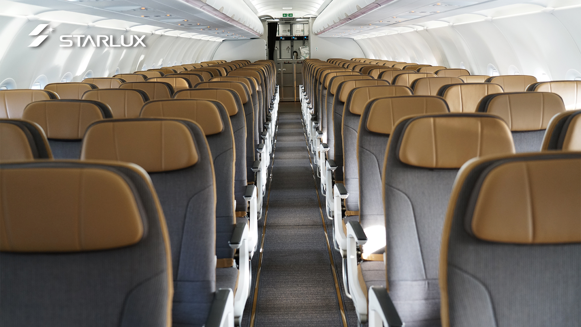 A321neo Economy Class Virtual Background